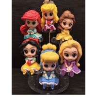 Chalee Toys โมเดล เจ้าหญิง ดิสนีย์ เบบี้ เซต 6 ตัว  Disney Princess