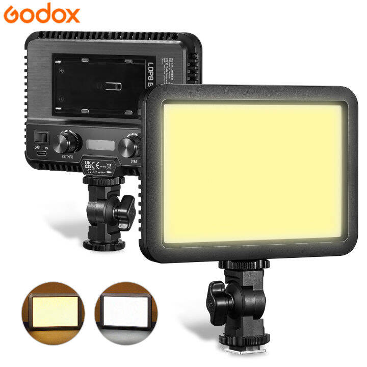 Godox LDP8Bi Lampu Video LED Panel Lampu Fotografi 10W, Lampu Pengisi ...