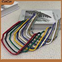 CUCU 2PCS เครื่องมือซ่อมทรงผม ห่วงผมที่มองไม่เห็น พลาสติกสำหรับตกแต่ง อุปกรณ์เสริมหมวก ที่คาดผม สไตล์แฟชั่นสไตล์ ผ้าโพกศีรษะ ห่วงม้วนผมหนา ผู้หญิงผู้ชาย