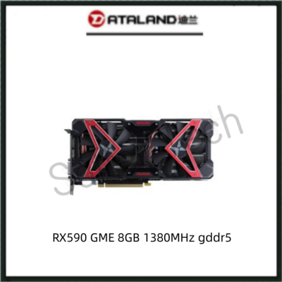 USED ATALAND RX590GME 8GB 1380MHz GDDR5 RX 590 GME Gaming Graphics Card GPU