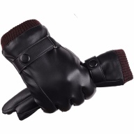 Găng tay da nam cao cấp chống nước cảm ứng điện thoại giữ ấm mùa đông thumbnail