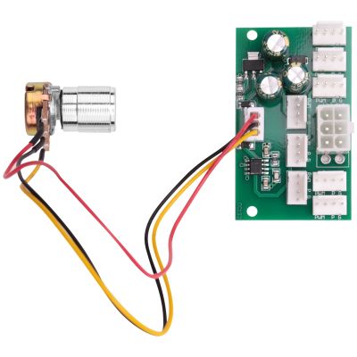 Computer Case Miner Fan Speed Controller 8-Channel Fan Hub PWM High-Power Violent Fan Controller Fan Speed Governor