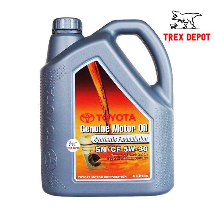 Toyota Genuine Semi Synthetic Engine Oil 5W30 (4L) | Lazada