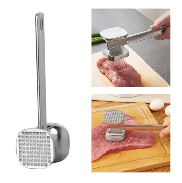  Chicken Pounder Meat Smasher Tool Meat Beater Meat Hammer, Food  Mallet Stainless Steel Tenderizer Dual Sided Meat Mallet for Home Kitchen  Tool Cooking Supplies for Beef : Home & Kitchen