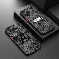 เคสสำหรับ Apple iPhone โทรศัพท์ Avengers รุ่น14,เคสฝ้าโปร่งแสง11 XS Mini Pro Max 8 7 6S 6 XR X Plus