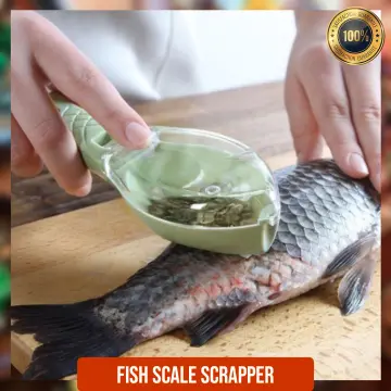 Fish Skin Scaler Plastic Scale Scraper Plastic Fish Multifunctional