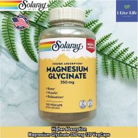 Solaray - Higher Absorption Magnesium Glycinate 350 mg แมกนีเซียม ไกลซิเนต