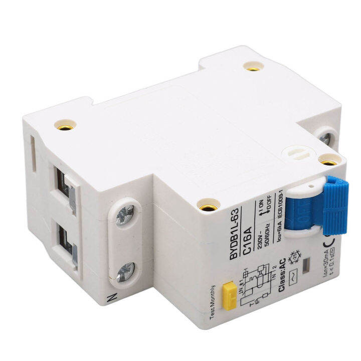 Circuit Breaker, Automatically Cut Off 1P+N 230V AC Earth Leakage