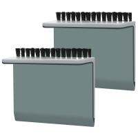 Sink Scrapers and Countertop Brush Multifunctional Kitchen Sink Scraper Cleaners and Vegetable Cleaning Brushes