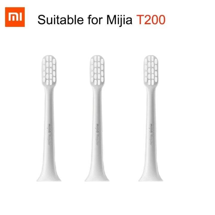 ต้นฉบับเหมาะสำหรับ-xiaomi-mijia-แปรงสีฟันไฟฟ้าพลังคลื่นเสียงหัว-t100-t200-t301-t300-t500เปลี่ยนหัวแปรงสีฟัน-t700-t500c