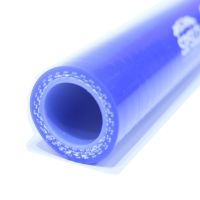 {RUIO}SPSLD 20Mm 3 Layers Polyester 1 Meter Silicone Straight Hose Blue Silica Gel Tube For Car Engine Universal High Temperature Pipe