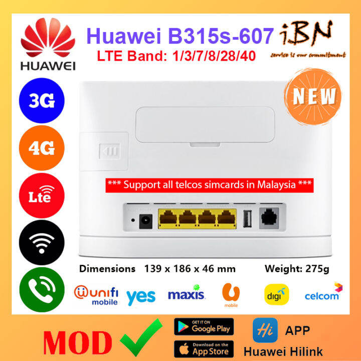 huawei modem b315s 607