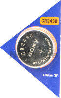 CR2430 ถ่าน แบตเตอรี่ 3V Lithium Battery [1 ก้อน โดยตัดจากแผงใหญ่]