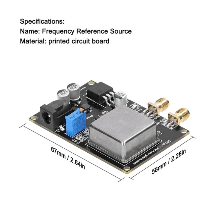 ocxo-10mhz-frequency-reference-module-frequency-reference-source-black-frequency-meter-low-phase-noise-for-sound-decoder-frequency-meter