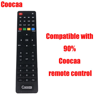 ใหม่ COMMENT REMOT รีโมททีวี COOCAA ใช้งานร่วมกับ90% COOCAA รีโมทคอนโทรล LCD / LED 24W3 / 39W3 ORI / ORIGINAL HARGA RP