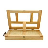 Desktop Wood Table Easels for Painting Artist Kids Drawer Box Portable Desktop Laptop Accessories Suitcase Paint Hardware Art Supplies