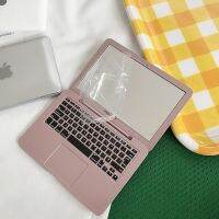 [24h Delivery] Tablet Small Mirror Student Mini Apple Portable Simulation Laptop Computer Makeup Flip Type Folding