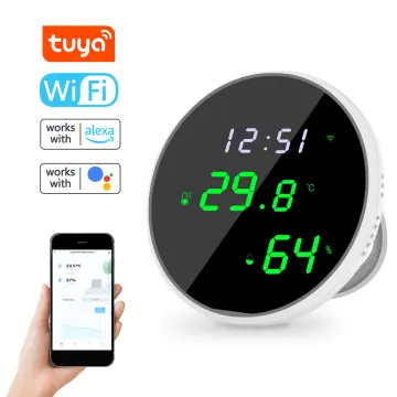 WIFI Temperature and Humidity Sensor Smart Home Indoor Intelligent