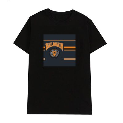 Balmain Cartoon Tees Mens Printed Allmatch Tshirt S4Xl 100% Cotton Gildan