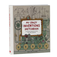 My crazy inventions sketchbook my crazy invention book design popular science creative painting