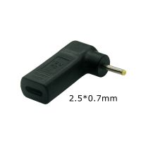 USB 3.1 Type C USB C to DC 20V 2.5x0.7mm 65W Power Connector Adapter PD EMARKER Emulator Trigger 90 Degree Angled