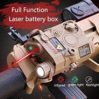 PEQ-15 Red Green Blue Dot Laser Sight Toy White LED Flashlight Weapon Light Weapon Scout Light Hunting Accessories