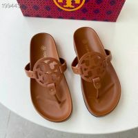 2023 new TORY BURCH Leather Casual Slippers