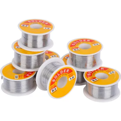 Reel Electronic 50g 0.4/0.5/0.6/0.8/1.0/1.2/1.5/2.0mm Clear Tin Wire Solder Welding Various High Tin Purity Wire Core No Rosin