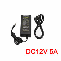 DC 12โวลต์5A แหล่งจ่ายไฟเฝ้าระวังกล้องอะแดปเตอร์ไฟฟ้ากันน้ำสำหรับกล้อง Ip/ กล้อง Ahd/ กล้องวงจรปิด