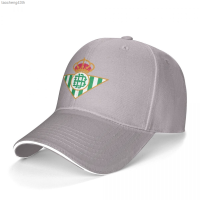 Couple style New Sandwich hat, real Betis logo, sandwich baseball cap, printed hat, mens sun hat, casual and fashionable golf, outdoor adjustable in all seasons Summer Sports Fishing [Ready Stock] IFJO Versatile hat