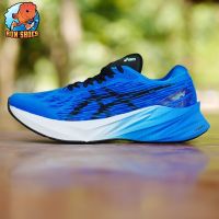 รองเท้าวิ่ง Asics - Novablast 3 1011B458 401 สี น้ำเงินเข้มคาดดำ FF Blast+ ขายแต่ของเเท้เท่านั้น