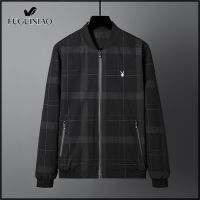 FUGUINIAO 2021แฟชั่นผู้ชายเสื้อแจ็คเก็ตลำลอง Slim Jacket จัดส่งฟรี