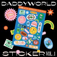 DADDY | World Sticker สติ๊กเกอร์ลายโลก น่ารัก
