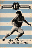 โปสเตอร์นักฟุตบอล Maradona มาราโดน่า โปสเตอร์ติดผนัง ของแต่งบ้าน แต่งห้องนอน 77poster