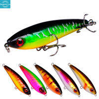 WT【ready Stock】Fishing Bait Lure 12G/8.5Cm 6สีลอย Minnow พลาสติก Fishing Tackle1【cod】