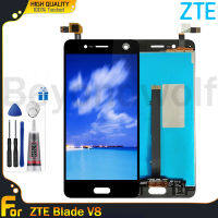 Beyondwolf หน้าจอต้นฉบับสำหรับจอแสดงผล LCD ZTE Blade V8 BV0800ใบมีด V0800แอลซีดีแสดงผลหน้าจอสัมผัสสำหรับจอสำรอง ZTE BLADE V8