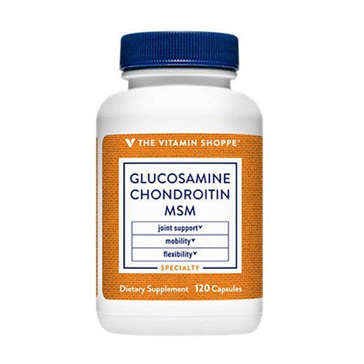VITAMIN SHOPPE GLUCOSAMINE CHONDROITIN MSM 500MG 120CAPS Lazada PH