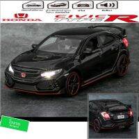 ส่งจากไทย โมเดลรถ Honda Civic TypeR ฮอนด้าซีวิค 1:32 Light Sound (miniauto)