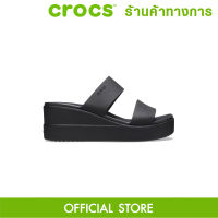 CROCS Brooklyn Mid Wedge รองเท้าส้นสูงผู้หญิง