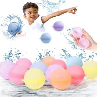 Water Balloons Ball Toy Circular Reusable Water Balloons Garden Game For Playing Party Toys Splash Balls for Kids Swimming Pool Balloons