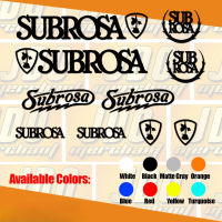 สติ๊กเกอร์ไวนิล FESA Subrosa BMX