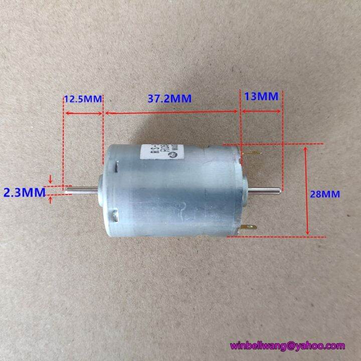 cod-free-cas-chexiuhua-คาบูชิมอเตอร์แปรงถ่าน10000รอบต่อนาทีขนาดเส้นผ่าศูนย์กลาง-rs-385sh-2270จอ-dc-ขนาดเล็ก12v-385