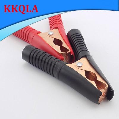 QKKQLA 92mm 100A Handle Alligator Clips Crocodile Adapter Battery Test Connector Test Cable Probe Metal Clips