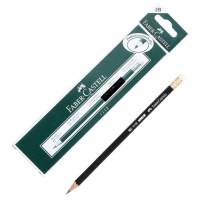 (12pcs) Faber-Castell 1112 Pencil 2B ดินสอ 12 แท่ง