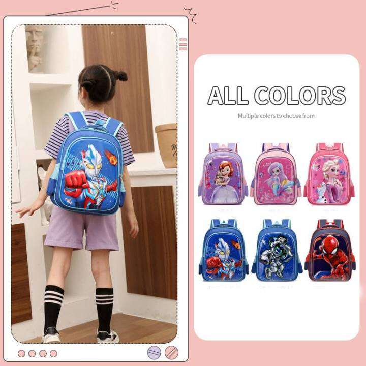 frozen-ultraman-spider-man-backpack-for-3-6y-student-kindergarten-large-capacity-print-personality-multipurpose-bag