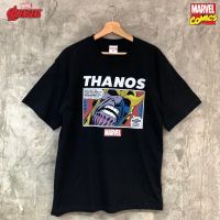 ลิขสิทธิ์แท้จาก Marvel เสื้อยืด Thanos has Doomed The Planet Earth แขนสั้นผู้ชาย สีดำ Official licences mvx-046