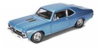 Maisto 1:18 1970 Chevrolet Nova ss โมเดลรถยนต์ ของเล่นลูก ของสะสม แบบจำลองรถเสมือนจริง (เก็บคูปองส่งฟรี หรือเก็บคูปองใช้ส่วนลดค่าจัดส่งได้ค่ะ)