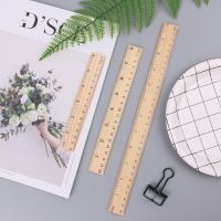 【YF】☃  1Pcs 15cm 20cm 30cm Ruler Sided Student Office School Measuring Stationery Straight Photography Props