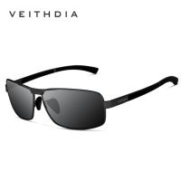 VEITHDIA แว่นตาแบรนด์ผู้ชายแว่นกันแดดสำหรับผู้หญิง,แว่นตาแฟชั่น UV400โพลาไรซ์ใส่ได้ทั้งชายและหญิง VT2490ปากกา