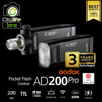 Godox Flash AD200Pro TTL HSS Pocket Flash - รับประกันศูนย์ Godox Thailand 3ปี ( AD200 Pro )